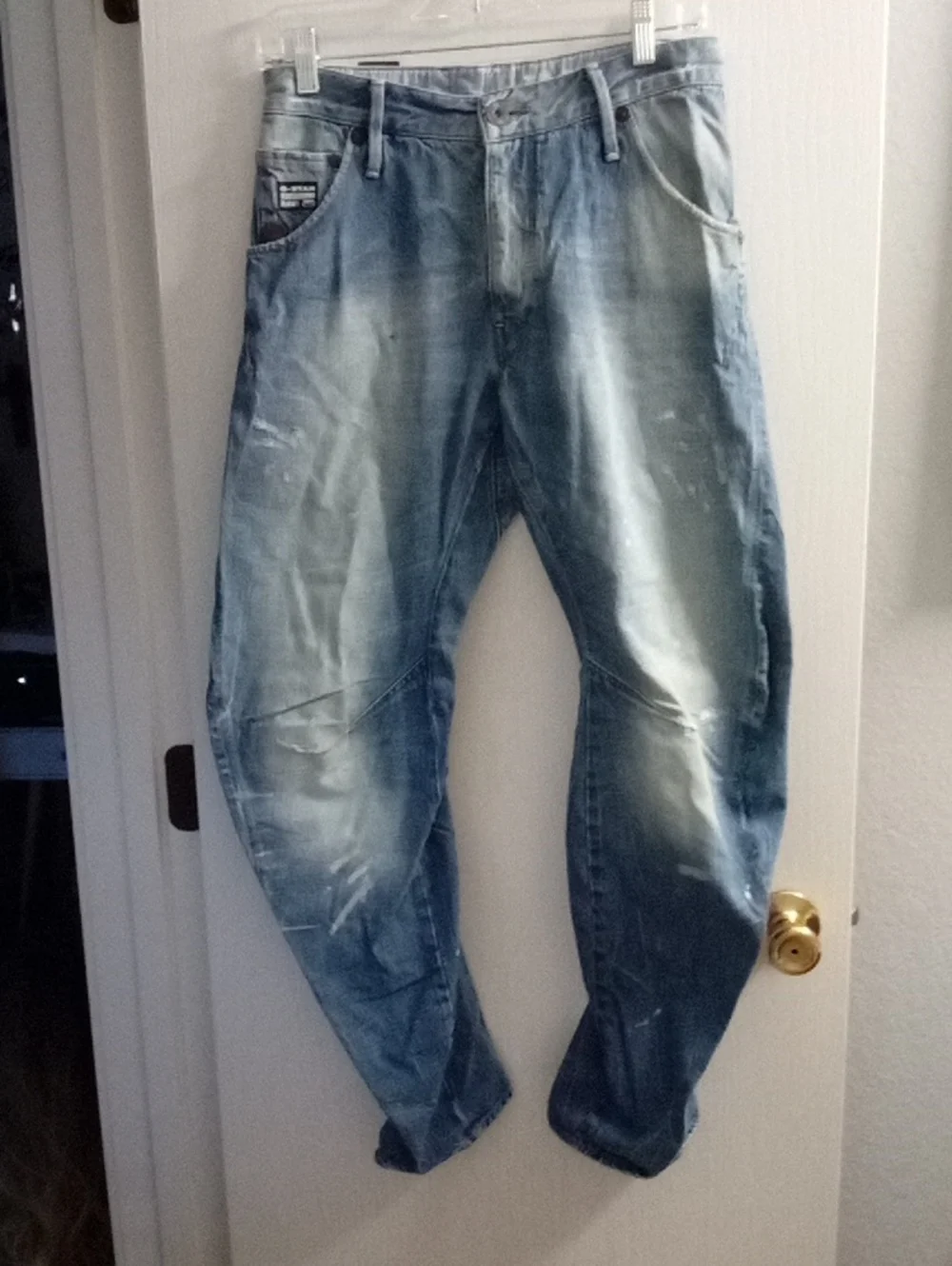 G-Star Relaxed Light Blue Washed Jeans